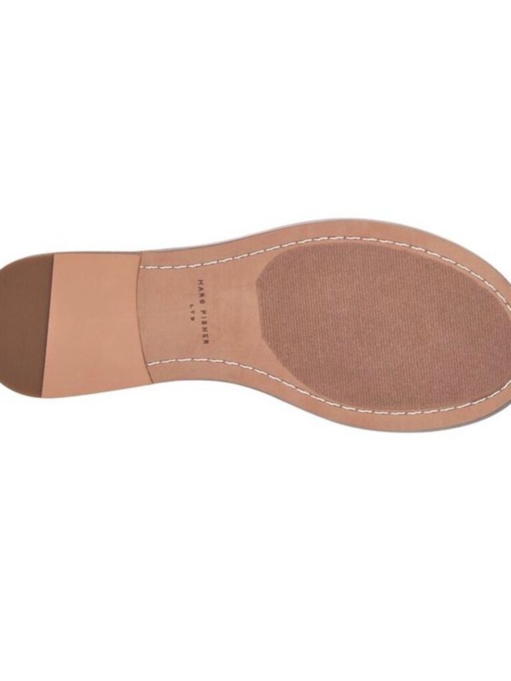 Marc Fisher Off White Glynne Woven Slide Sandals NIB 7 - Picture 3 of 3